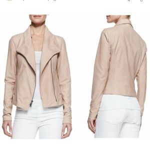 Vince Light Pink/Peach Leather Jacket